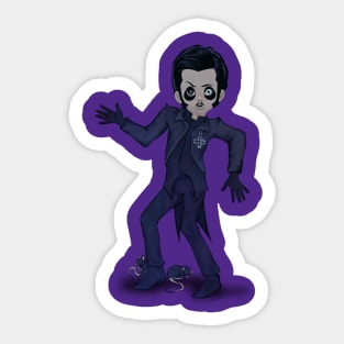 Cardinal Copia Big Eye Sticker